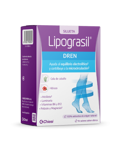 Lipograsil DREN Sabor Cítrico 14 Sobres