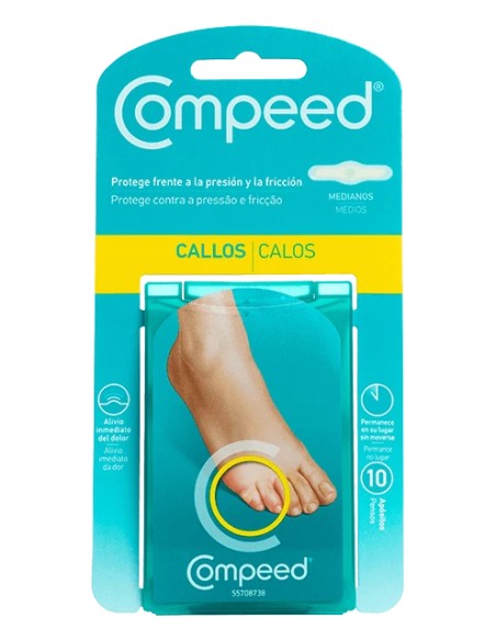 Compeed Callos Medianos 10 Apósitos
