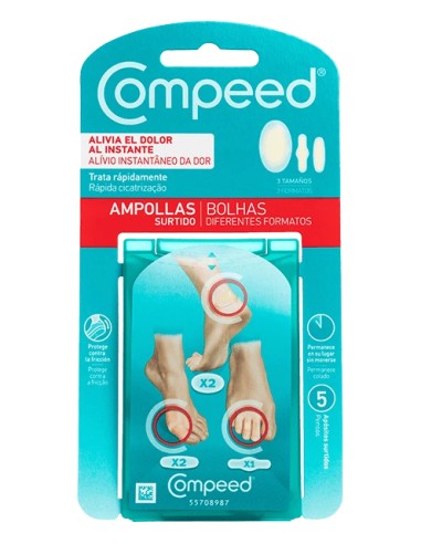 Compeed Ampollas Surtido 5 Apósitos