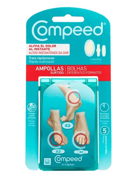Compeed Ampollas Surtido 5 Apósitos