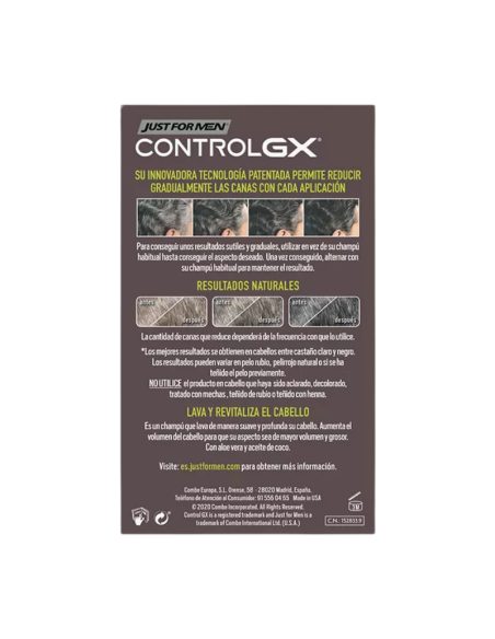 Just For Men Control GX Champú Reductor De Canas 118 ml