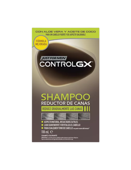 Just For Men Control GX Champú Reductor De Canas 118 ml