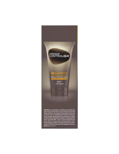 Just For Men Control GX Champú y Acondicionador Reductor de Canas 118 ml