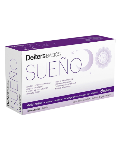 Deiters BASICS SUEÑO 30 Cápsulas