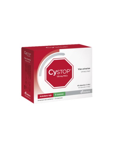 Cystop 135 mg PAC’s Vías Urinarias 60 Cápsulas