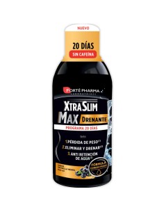 XtraSlim Max Drenante Sabor Grosella Negra 500 ml