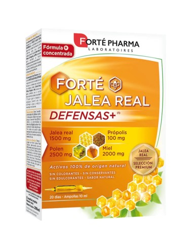 Forté Jalea Real Defensas+ 20 Ampollas de 10 ml