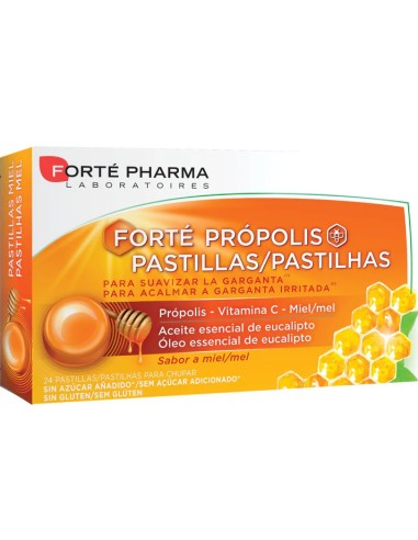 Forté Própolis Sabor Miel 24 Pastillas