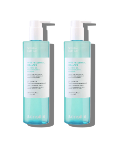 SENSILIS Duplo Purify Essential Cleanser 2x400 ml