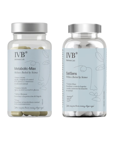 IVB Pack Metabolic-Max 60 Cápsulas + SatiSens...