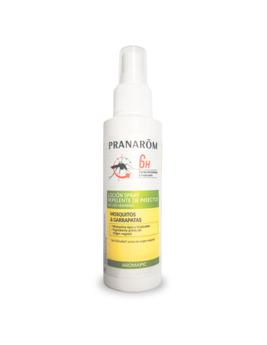 PRANAROM Aromapic Loción Spray Repelente de Insectos 75 ml