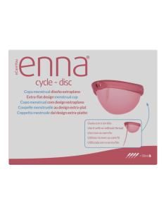 ENNA Cycle-Disc Copa Menstrual Diseño Extraplano 50 ml