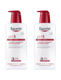Eucerin Duplo pH5 Loción Calmante & Protectora 2x400 ml