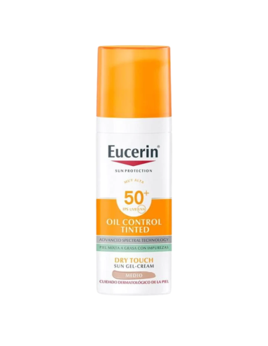 Eucerin Sun Gel-Cream Oil Control SPF50+ con...