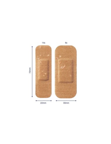 Hansaplast Elastic 20 Apósitos (Surtido 2 Tamaños)