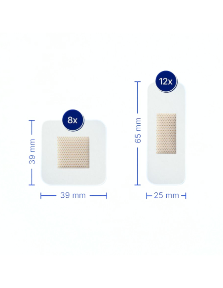 Hansaplast Aqua Protect 20 Apósitos (Surtido 2 Tamaños)