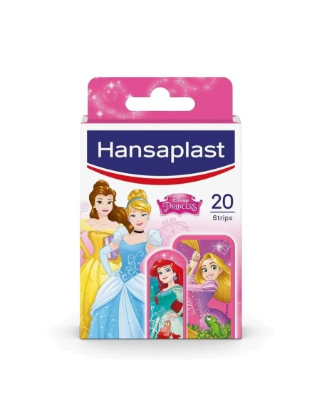 Hansaplast Disney Princesas 20 Apósitos Infantiles (Surtido 2 Tamaños)