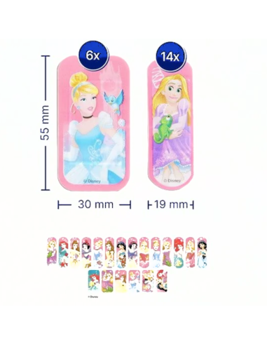 Hansaplast Disney Princesas 20 Apósitos...