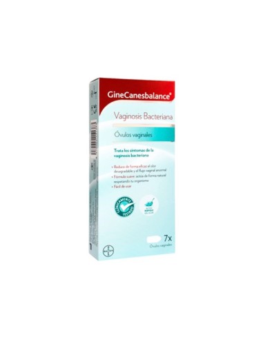 GineCanesbalance Vaginosis Bacteriana 7 Óvulos...