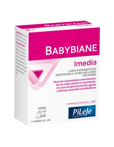 PILEJE Babybiane Imedia 7 Sobres de 1,5g