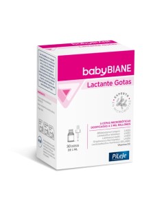 PILEJE Babybiane Lactante Gotas 30 Dosis de 1 ml
