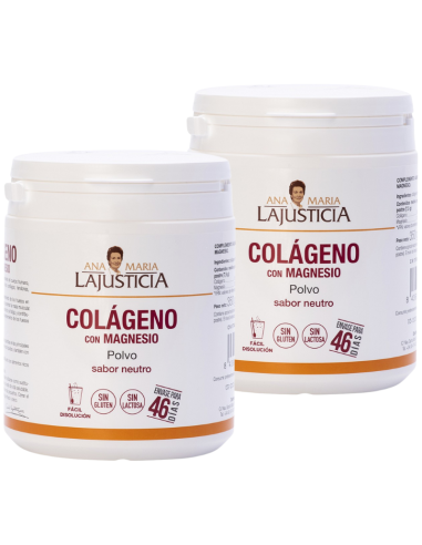 Ana María La Justicia Duplo Colágeno con Magnesio Polvo 2x350g