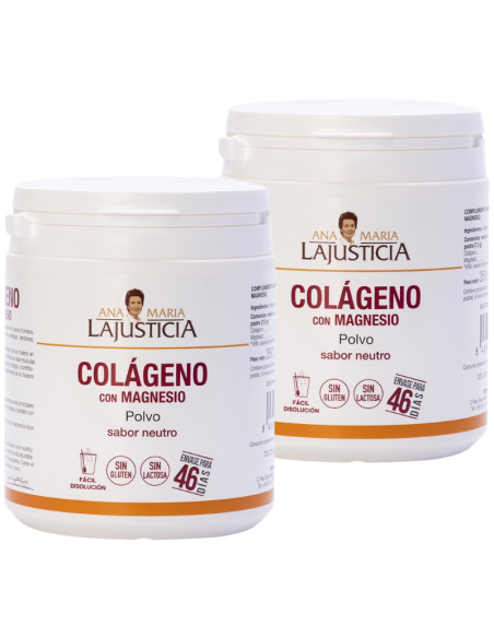 Ana María La Justicia Duplo Colágeno con Magnesio Polvo 2x350g