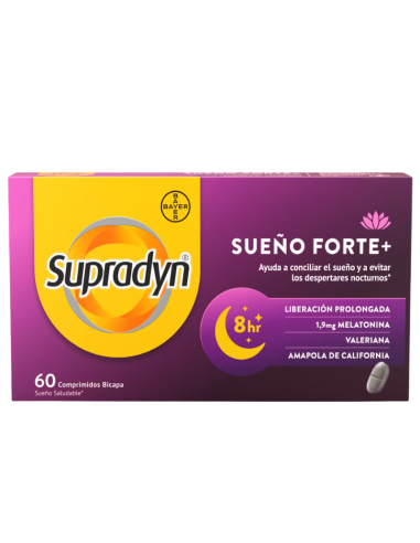 Supradyn Sueño Forte+ 60 Comprimidos Bicapa