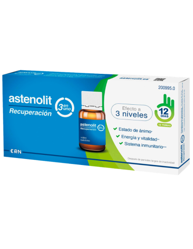 Astenolit Recuperación 12 Viales de 10 ml