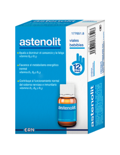 Astenolit 12 Viales Bebibles de 10 ml
