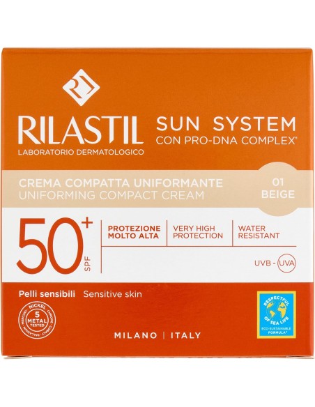 RILASTIL Sun System Compacto Beige SPF50+ 10g