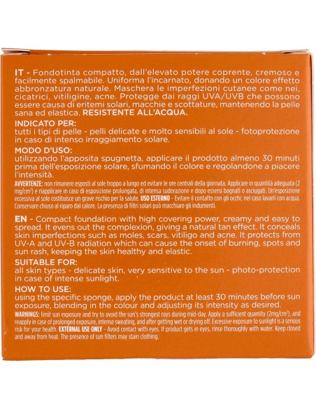 RILASTIL Sun System Compacto Beige SPF50+ 10g