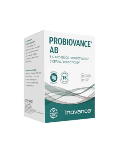 Inovance Probiovance AB 10 Cápsulas