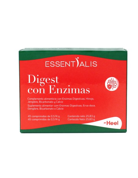 ESSENTIALIS Digest Con Enzimas 45 Comprimidos