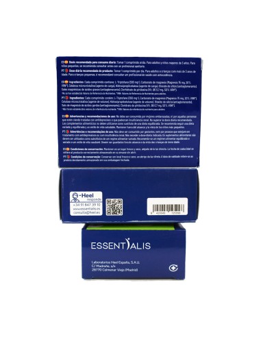 ESSENTIALIS Triptófano 60 Comprimidos