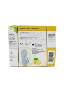 Angineel Limón 24 Comprimidos 2