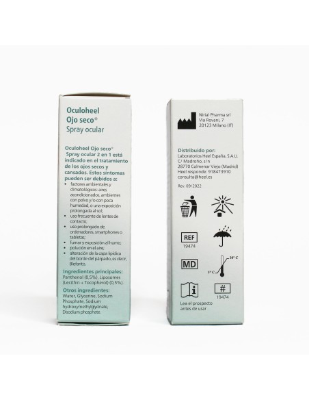Oculoheel Ojo Seco Spray ocular 2 en 1 10 ml