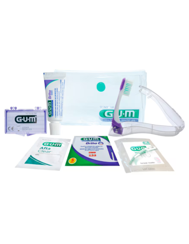 GUM Kit Viaje Ortodoncia Fija