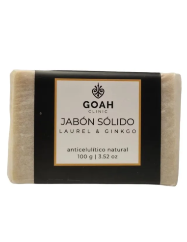 GOAH Jabón Sólido Laurel & Ginkgo Anticelulítico Natural 100g