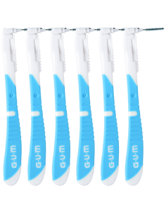 GUM Bi-Direction Cepillo Interdental 0,9 mm 6 Unidades