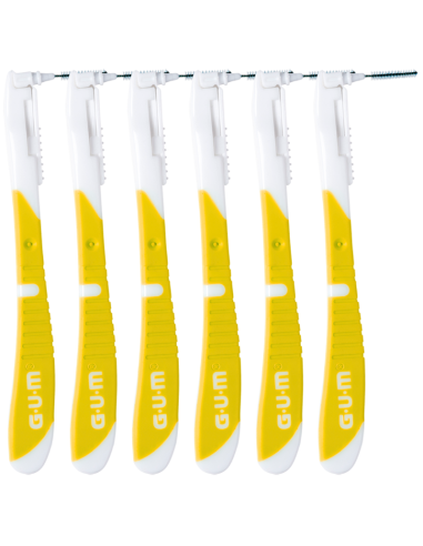 GUM Bi-Direction Cepillo Interdental 1,4 mm 6 Unidades