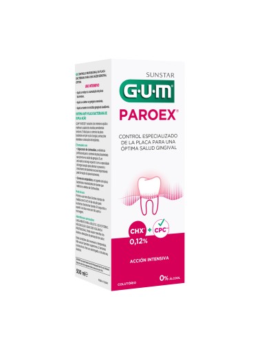 GUM Paroex Colutorio CHX 0,12% 500 ml