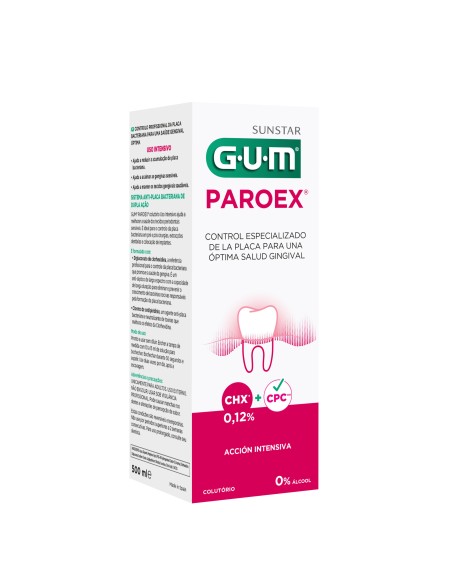 GUM Paroex Colutorio CHX 0,12% 500 ml