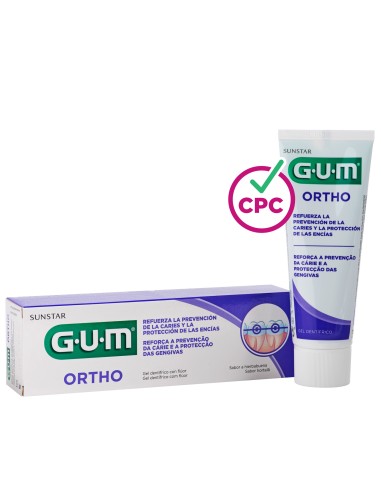 GUM Ortho Gel Dentífrico 75 ml