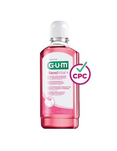 GUM SensiVital+ Colutorio 500 ml