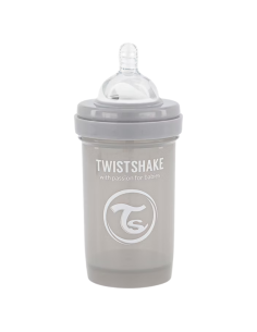 Twistshake Biberón Anti Cólicos Pastel Gris 180 ml 2
