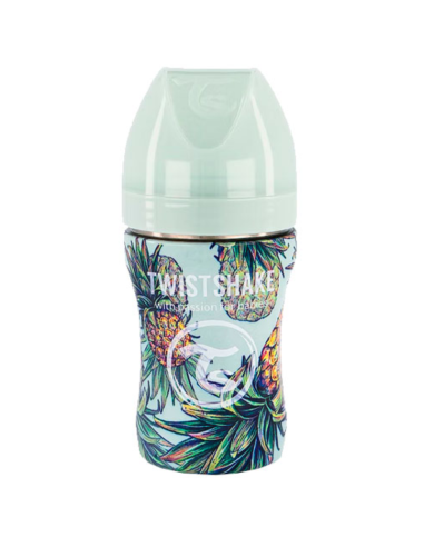 Twistshake Biberón Anti Cólicos Piña 260 ml