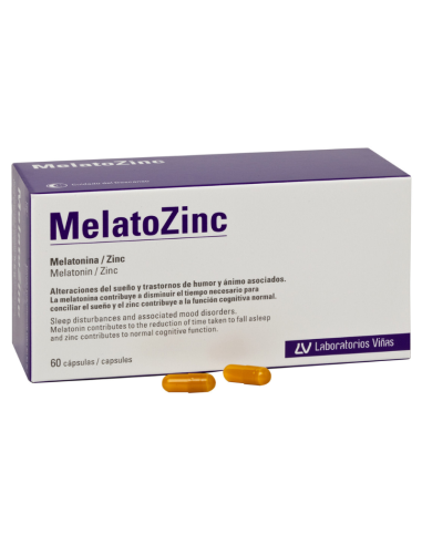 MelatoZinc 60 Cápsulas