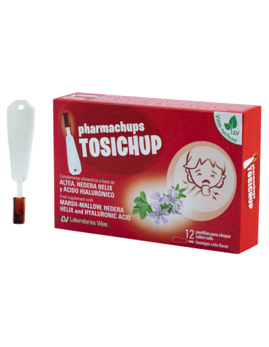 Pharmachups Tosichup 12 Pastillas Sabor Cola