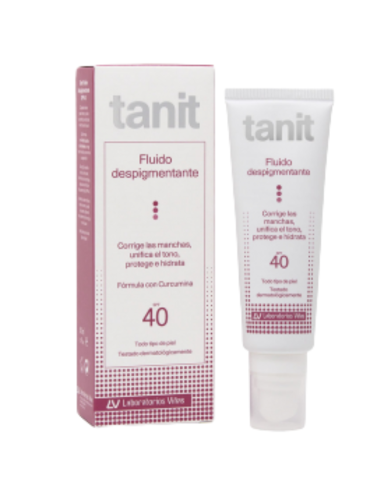 Tanit Fluido Despigmentante SPF40 50 ml
